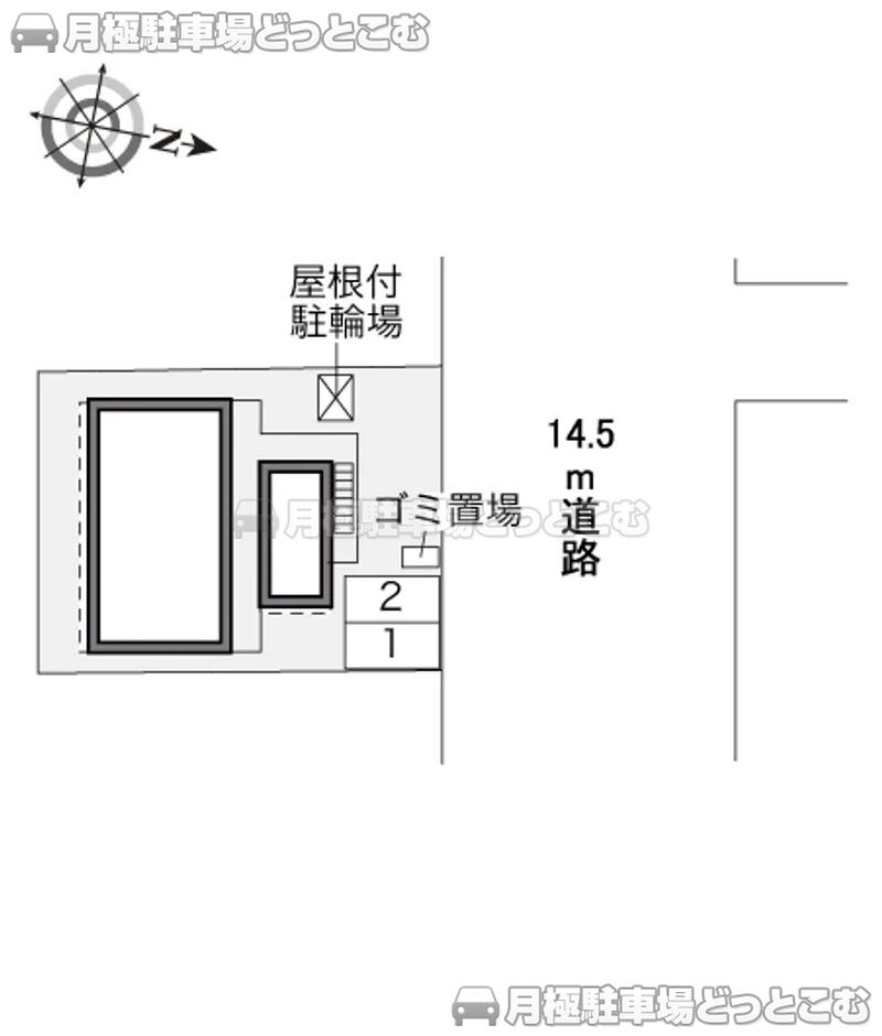札幌市東区北四十条東2－2－10の月極駐車場2
