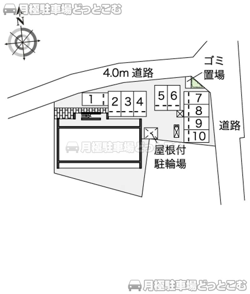 宜野湾市真志喜5－9－13の月極駐車場2
