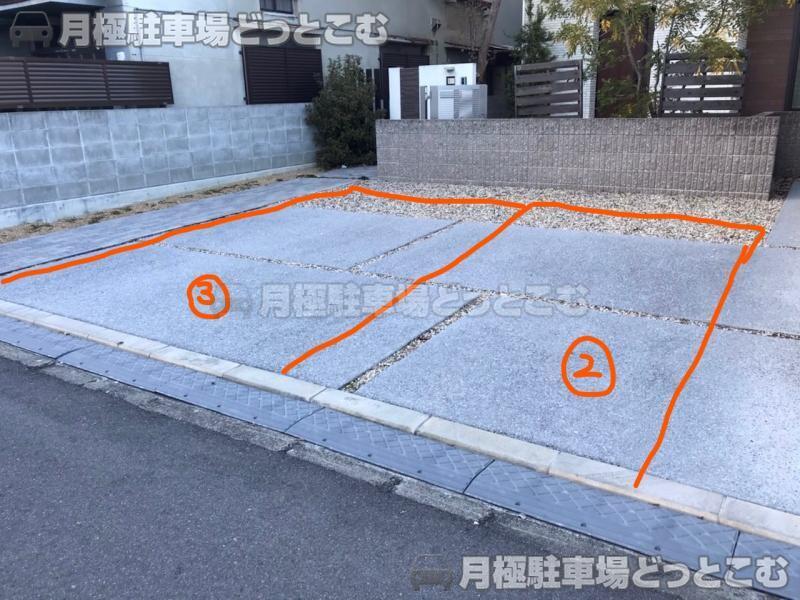 高松市中野町14－17の月極駐車場2