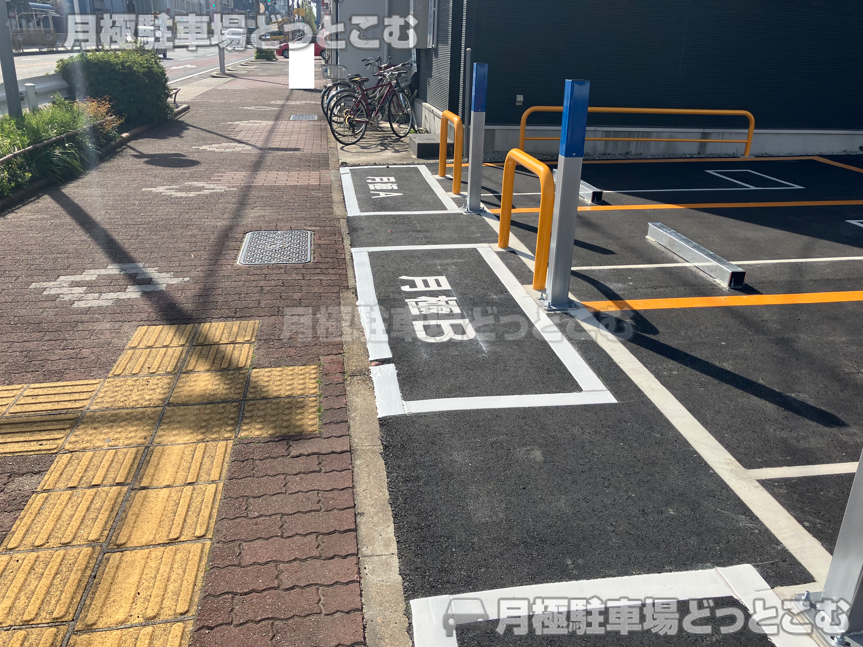 名古屋市中村区太閤通6丁目36、37、38の月極駐車場5