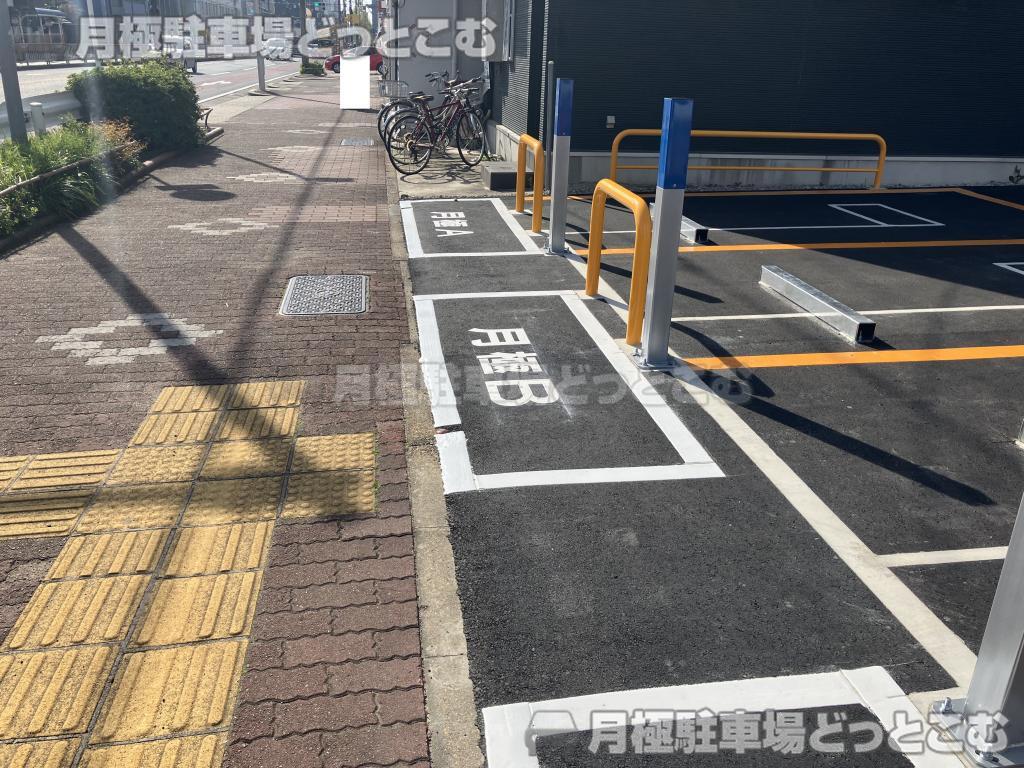 名古屋市中村区太閤通6丁目36、37、38の月極駐車場6