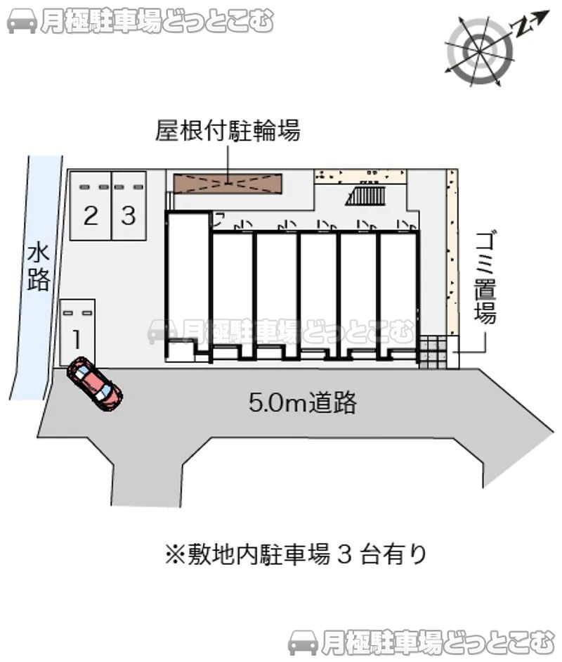 横浜市泉区新橋町726－1の月極駐車場2