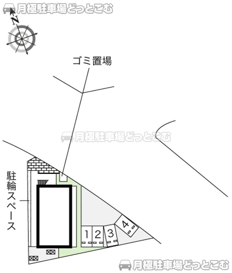 姫路市野里312－1の月極駐車場2