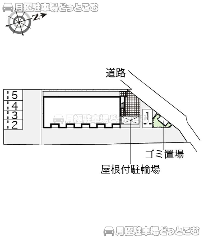 相模原市緑区二本松2－21－14の月極駐車場2