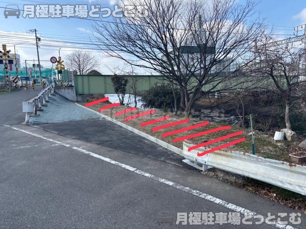 名古屋市瑞穂区浮島町410の月極駐車場3