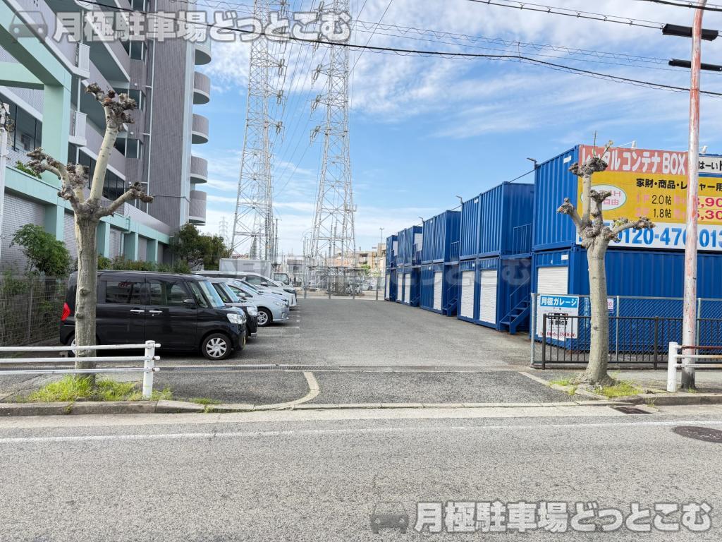 尼崎市大庄北3丁目27の月極駐車場1