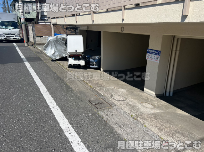 世田谷区桜上水2丁目9-8の月極駐車場6