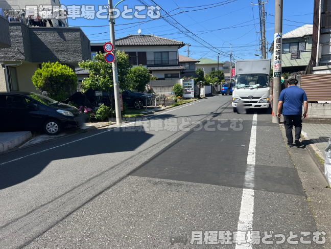 世田谷区桜上水2丁目9-8の月極駐車場8
