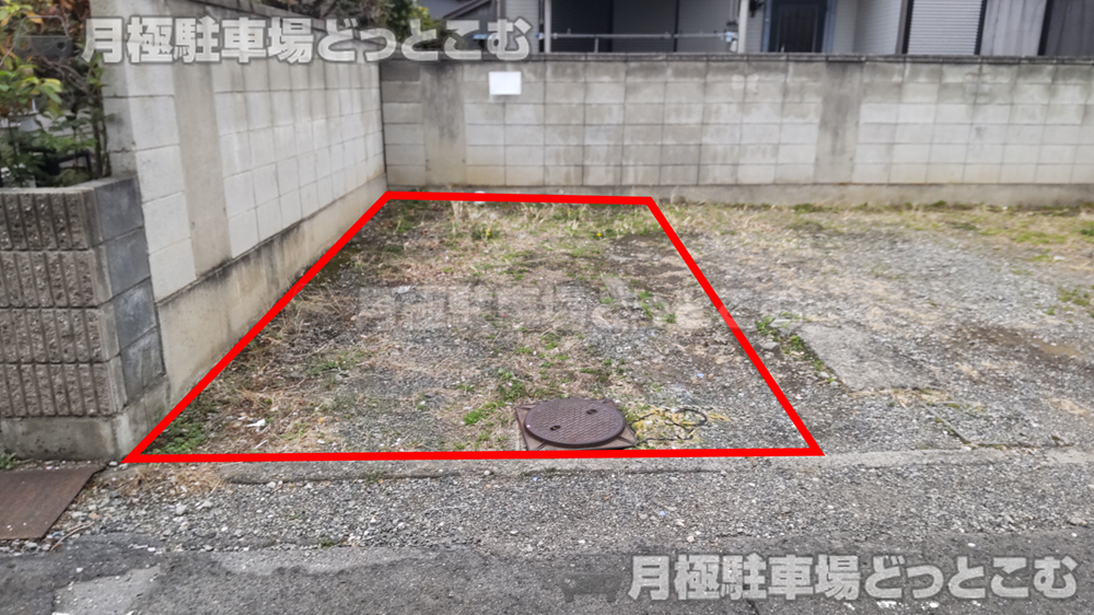 前橋市若宮町2丁目12−30の月極駐車場2