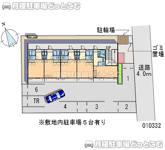 横浜市泉区中田南4－23－7の月極駐車場2