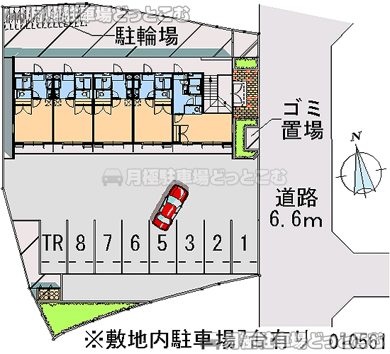 明石市大久保町西島783－1の月極駐車場1