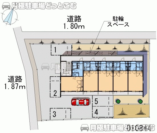 八王子市東中野1490の月極駐車場2
