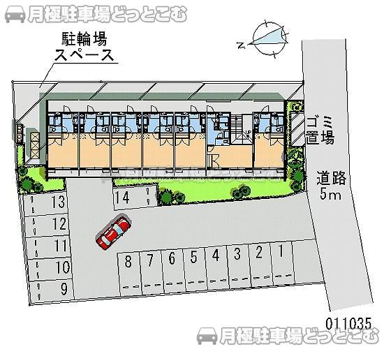 佐倉市石川643－1の月極駐車場2