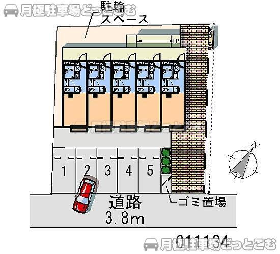 大和市中央林間西2－2－29の月極駐車場1