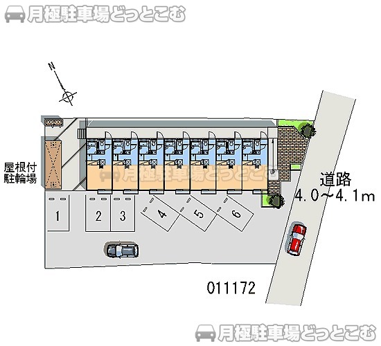 静岡市清水区三保30－8の月極駐車場2