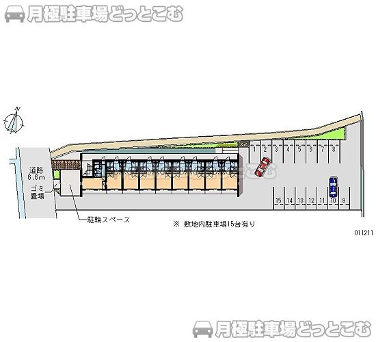 彦根市西今町399－1の月極駐車場1