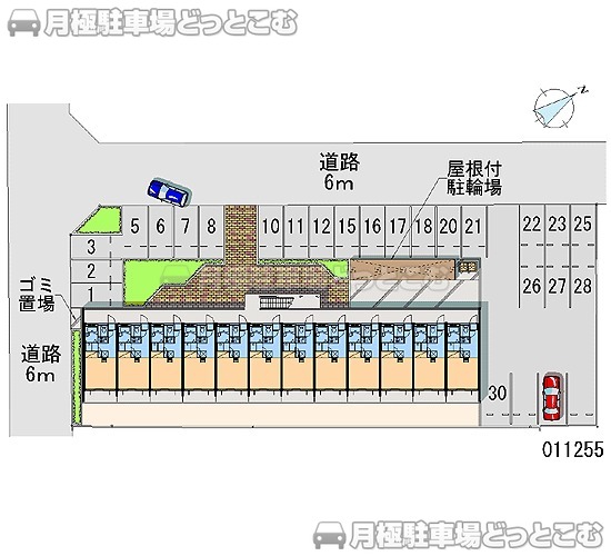 姫路市北条宮の町151の月極駐車場2
