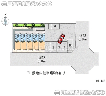 富士宮市西小泉町34－20の月極駐車場2