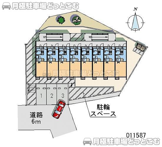 福島市松川町関谷東37の月極駐車場1