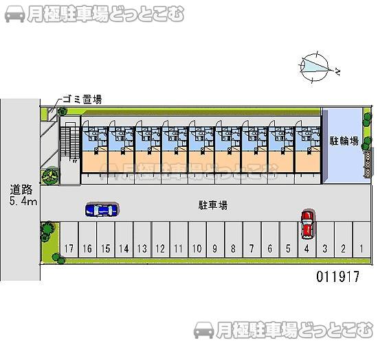 平塚市西八幡1－11－3の月極駐車場1