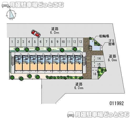 大和郡山市小泉町東2－5－1の月極駐車場2