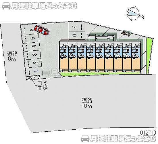 柏市豊上町6－3の月極駐車場1