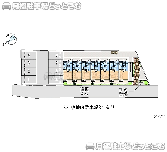 船橋市前原西7－9－1の月極駐車場2