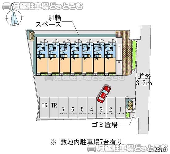 和歌山市加太北ノ町1625－2の月極駐車場1
