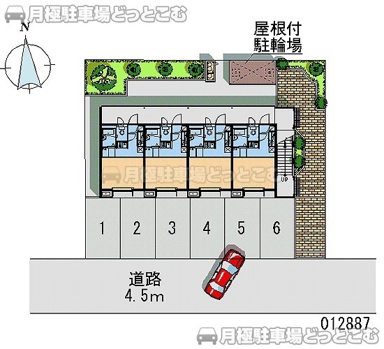仙台市青葉区桜ケ丘4－31－5の月極駐車場1
