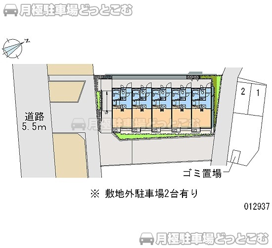 沼津市東椎路866－1の月極駐車場1