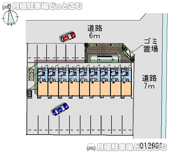 高松市春日町片田1698－1の月極駐車場2