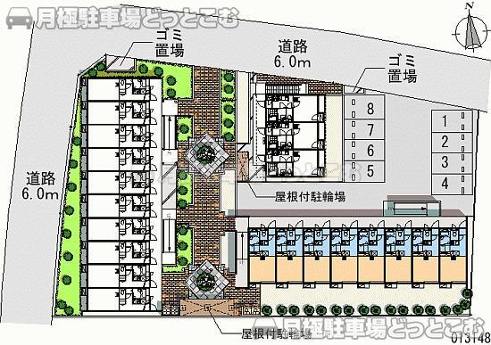 西東京市田無町7－3－6の月極駐車場1