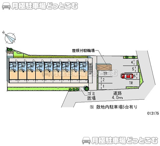 相模原市南区上鶴間本町6－28－25の月極駐車場1