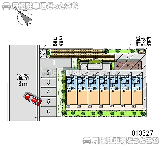 堺市中区深井水池町3172の月極駐車場1