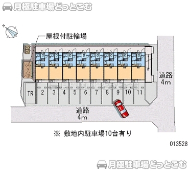 新潟市西区松海が丘3－2－11の月極駐車場2