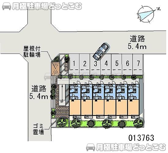 名古屋市中川区南脇町1－71の月極駐車場2