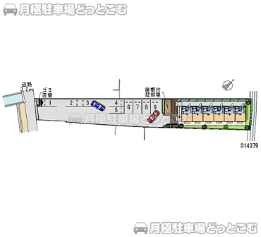 大津市下阪本5－9－26の月極駐車場2