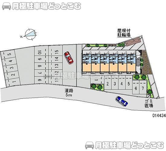 市川市北国分4－10－6の月極駐車場2