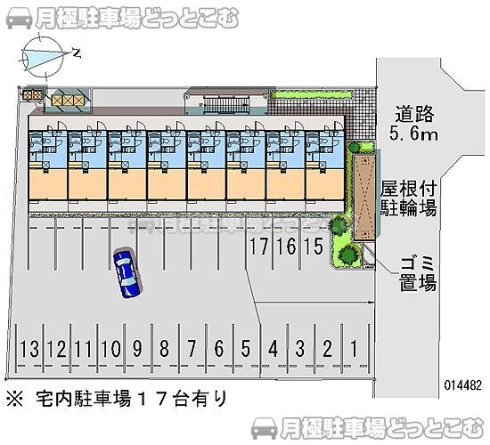 高松市松福町2－3－12の月極駐車場2