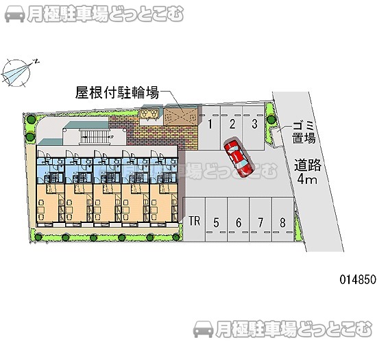 千葉市緑区大膳野町4－45の月極駐車場1