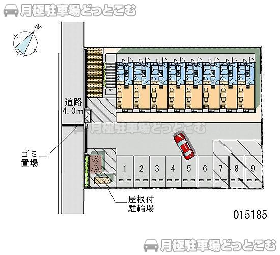 津市八町2－4－5の月極駐車場2