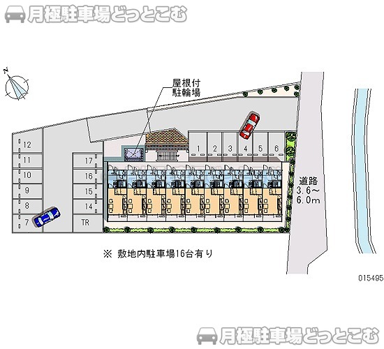 諏訪郡富士見町落合10770－1の月極駐車場1