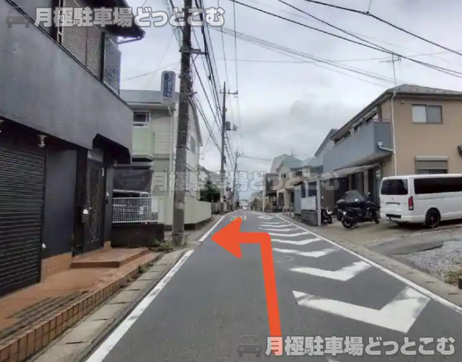 鎌ケ谷市東中沢3丁目3-12の月極駐車場2