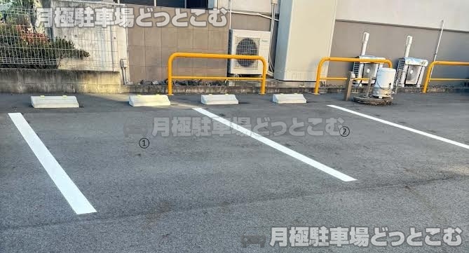 刈谷市司町5-3-2　北側の月極駐車場2