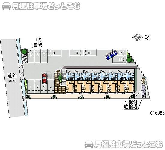 能美市大長野町ト6の月極駐車場2