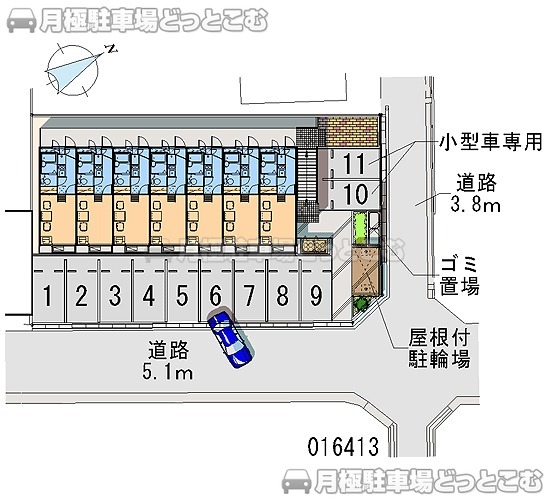 姫路市宮上町1－88の月極駐車場2