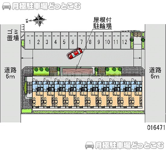 千葉市中央区蘇我5－17－2の月極駐車場1