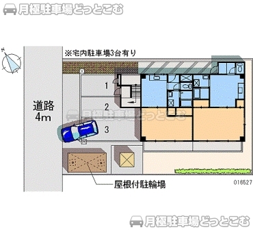 摂津市千里丘東5－19－28の月極駐車場2