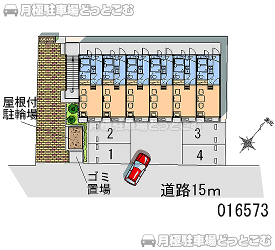相模原市中央区淵野辺4－29－16の月極駐車場1