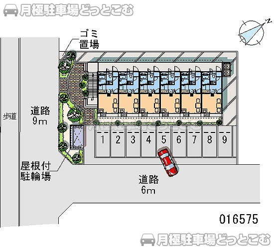 新潟市西区みずき野1－3－20の月極駐車場2